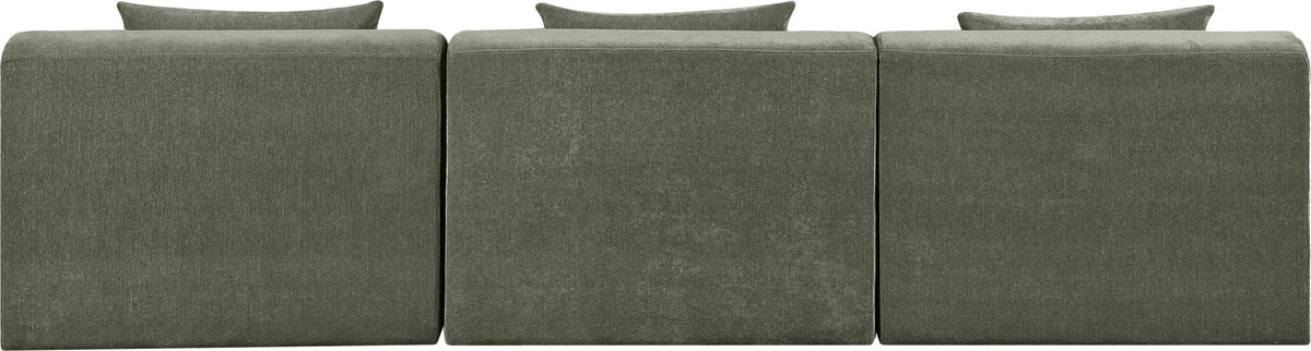 Stellar - 3 Piece 114" Upholstered Modular Armless Sofa