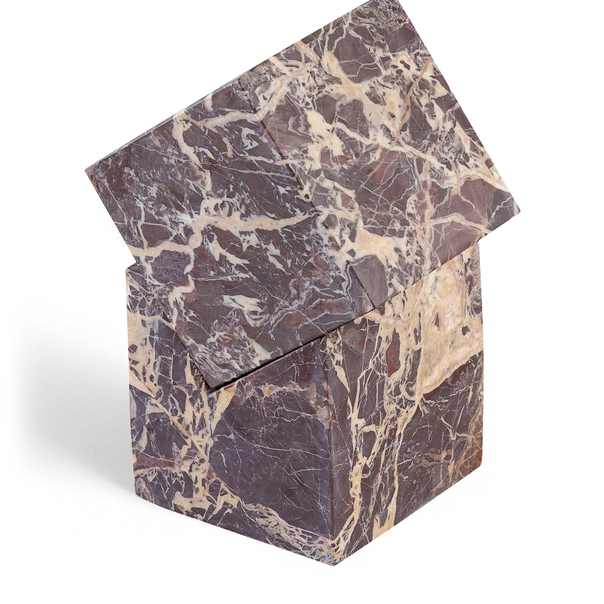 Quad - Marble Decorative Cube
