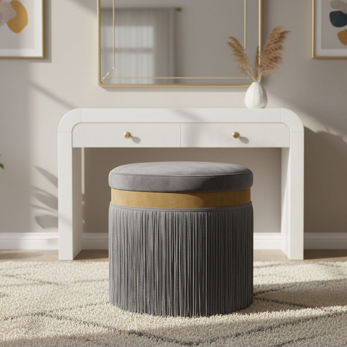 Yasmine - Stool Ottoman