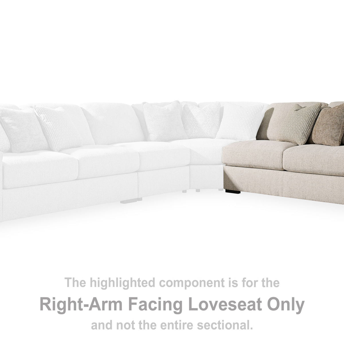 Ballyton - Raf Loveseat - Sand