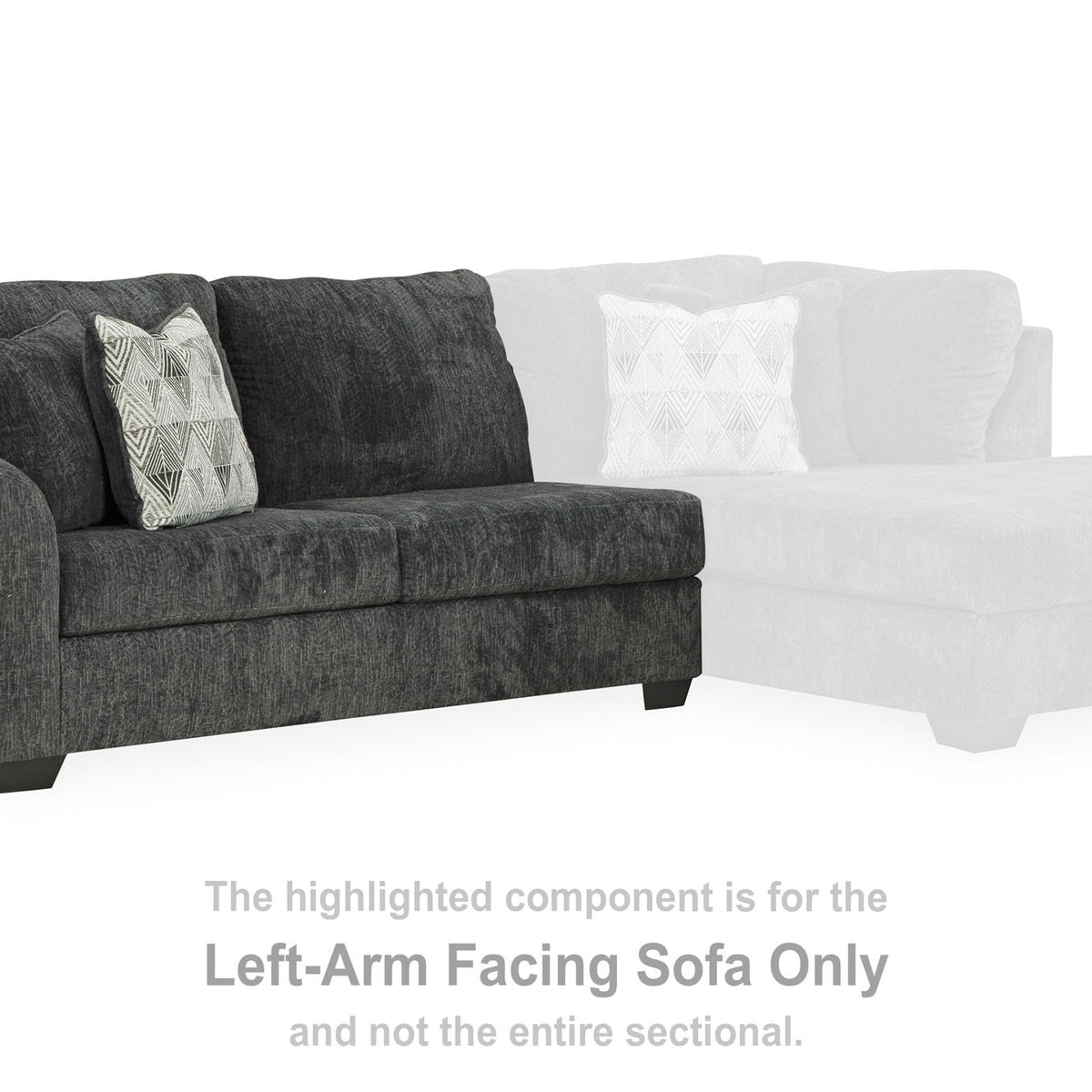 Biddeford - Laf Sofa - Shadow