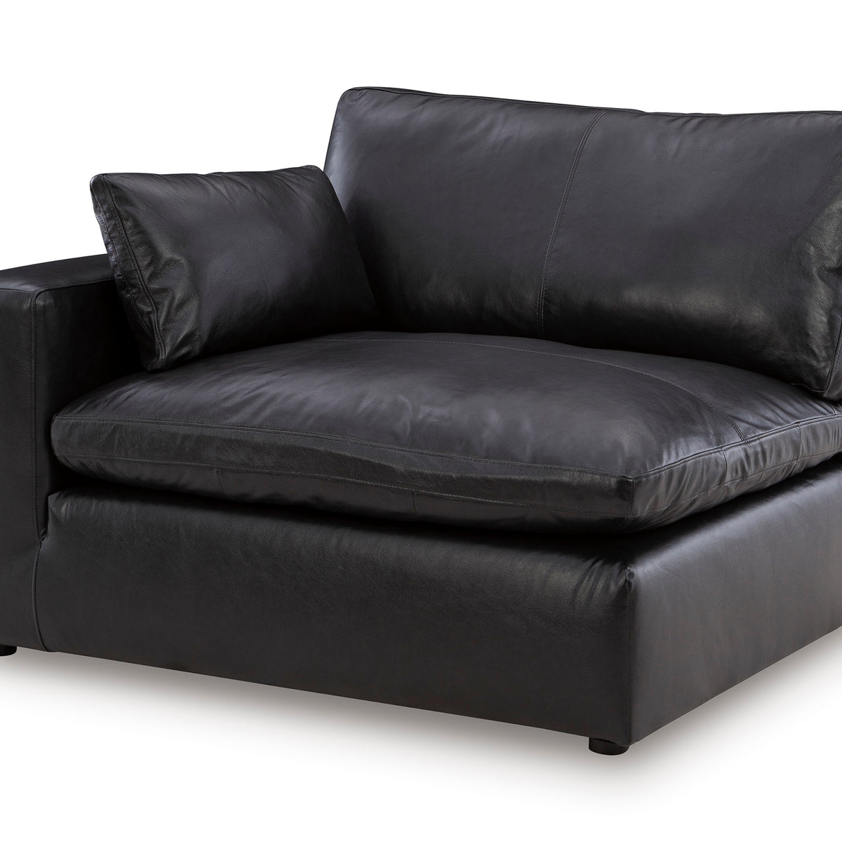 Ashley Furniture Emilia Genuine Leather Cloud Sectional