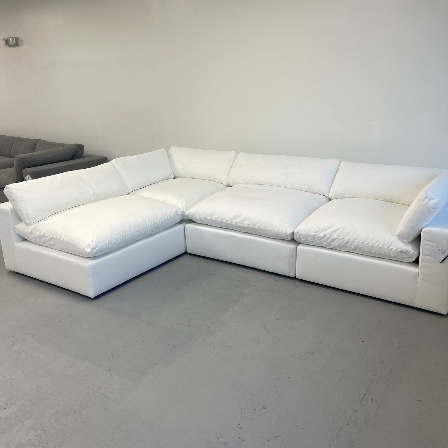 White "Dreamee" Cloud Couch Sectional