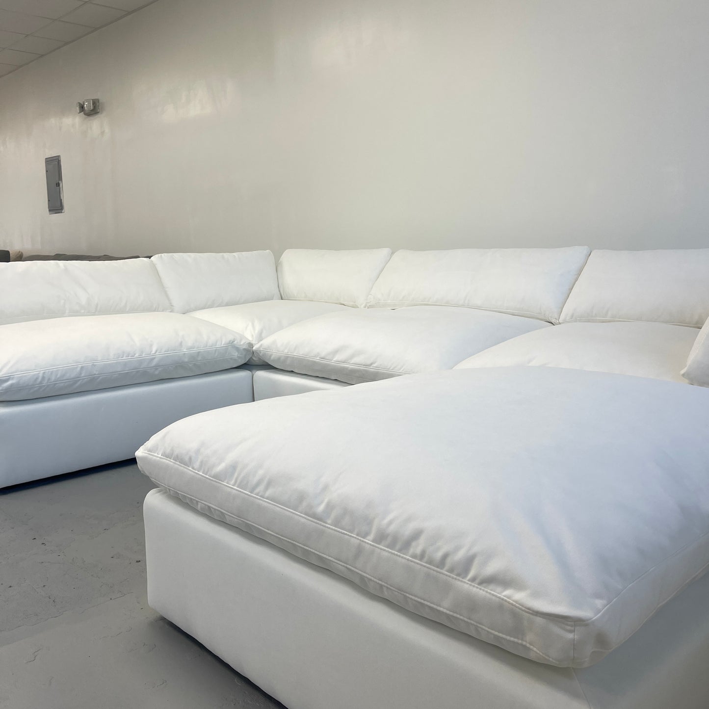 White "Dreamee" Cloud Couch Sectional