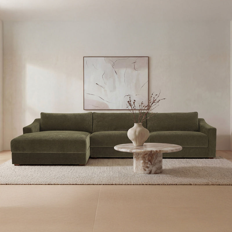 Farrow - Left Sectional - Cedar Green