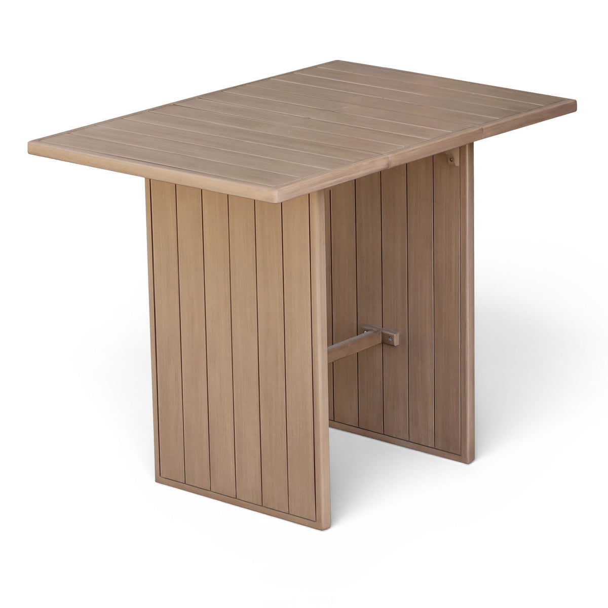 Solace - Acacia Wood Outdoor Patio Bar Table - Natural