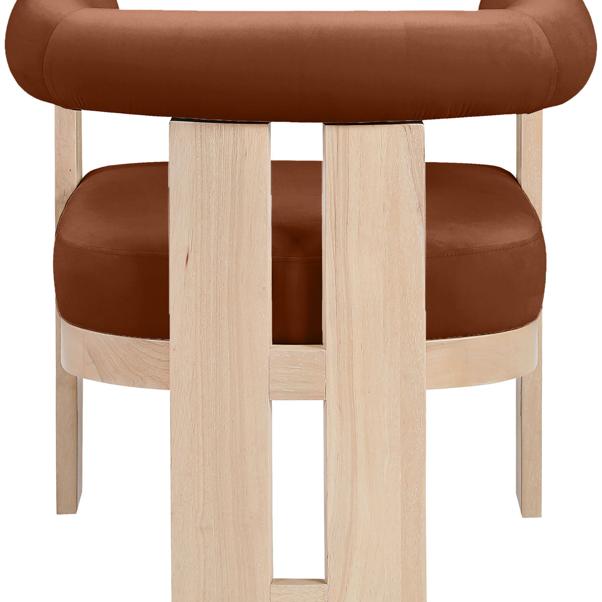 Arienzo - Performance Fabric Upholstered Accent Chair - Natural Base