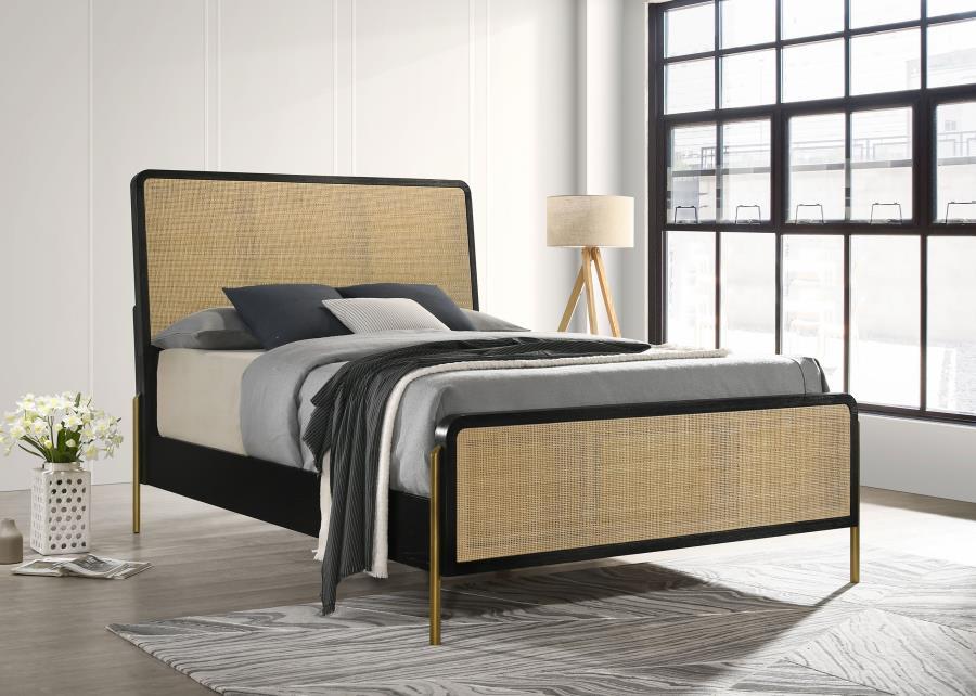 Arini - Rattan Panel Bed