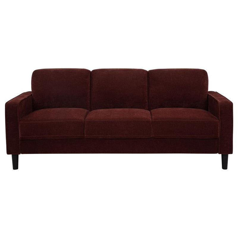 Ruth - Upholstered Track Arm Sofa Set