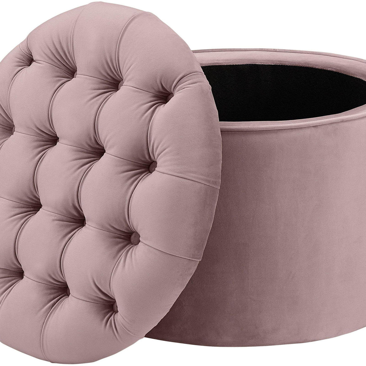 Queen - Velvet Storage Ottoman