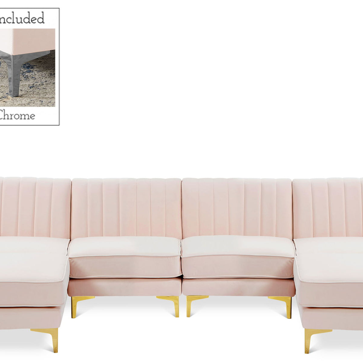 Alina - 6 Piece Modular U-Shaped Sectional