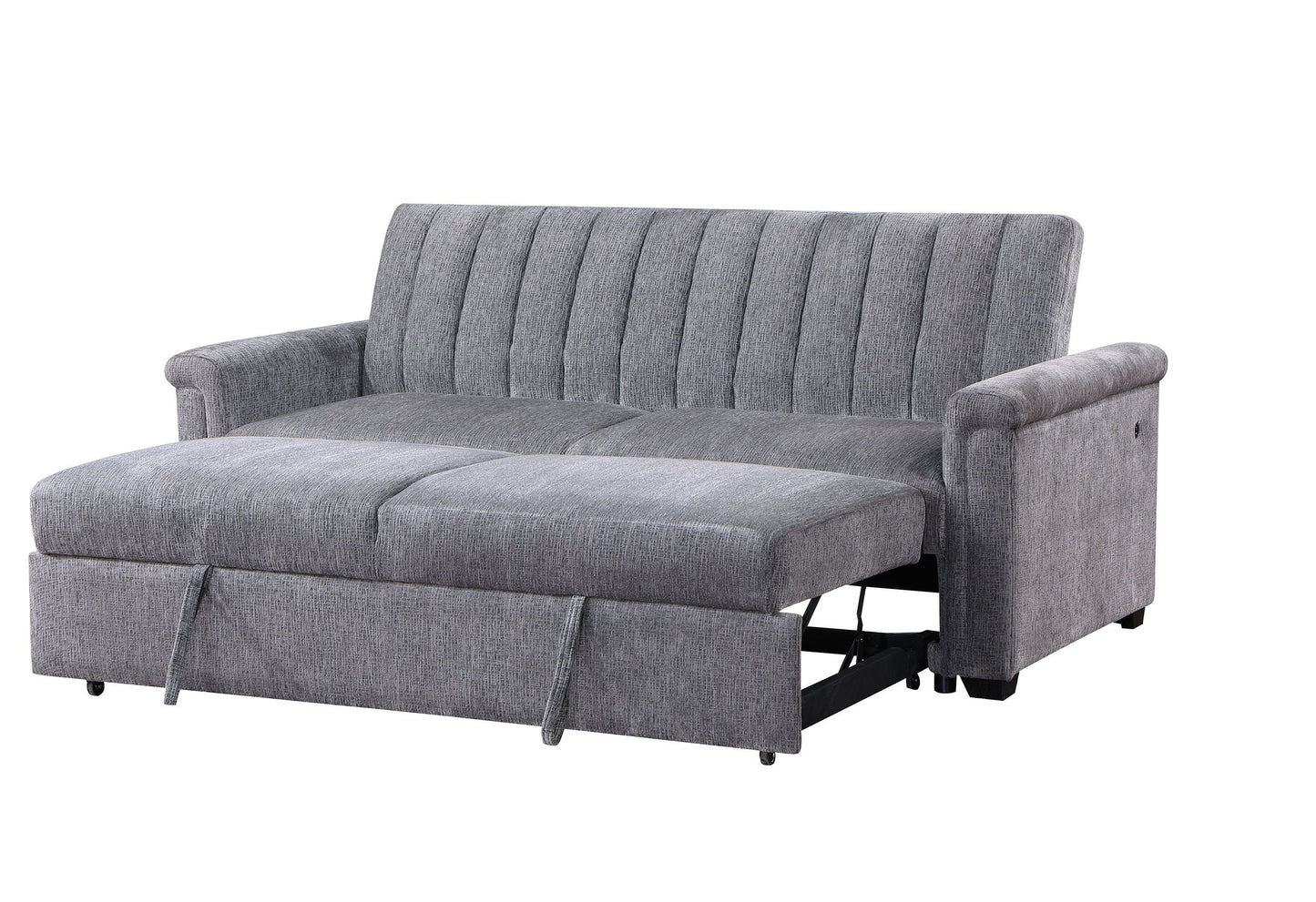 Kona - Pull Out Sofa - Dark Gray