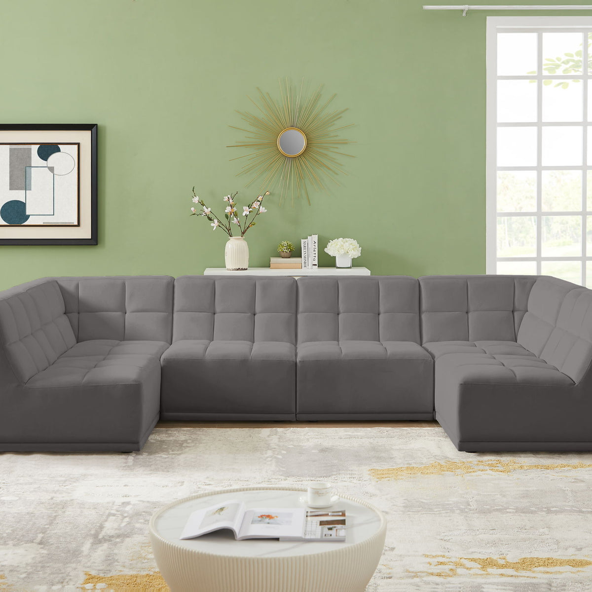 Relax - 6 Piece Modular Sectional
