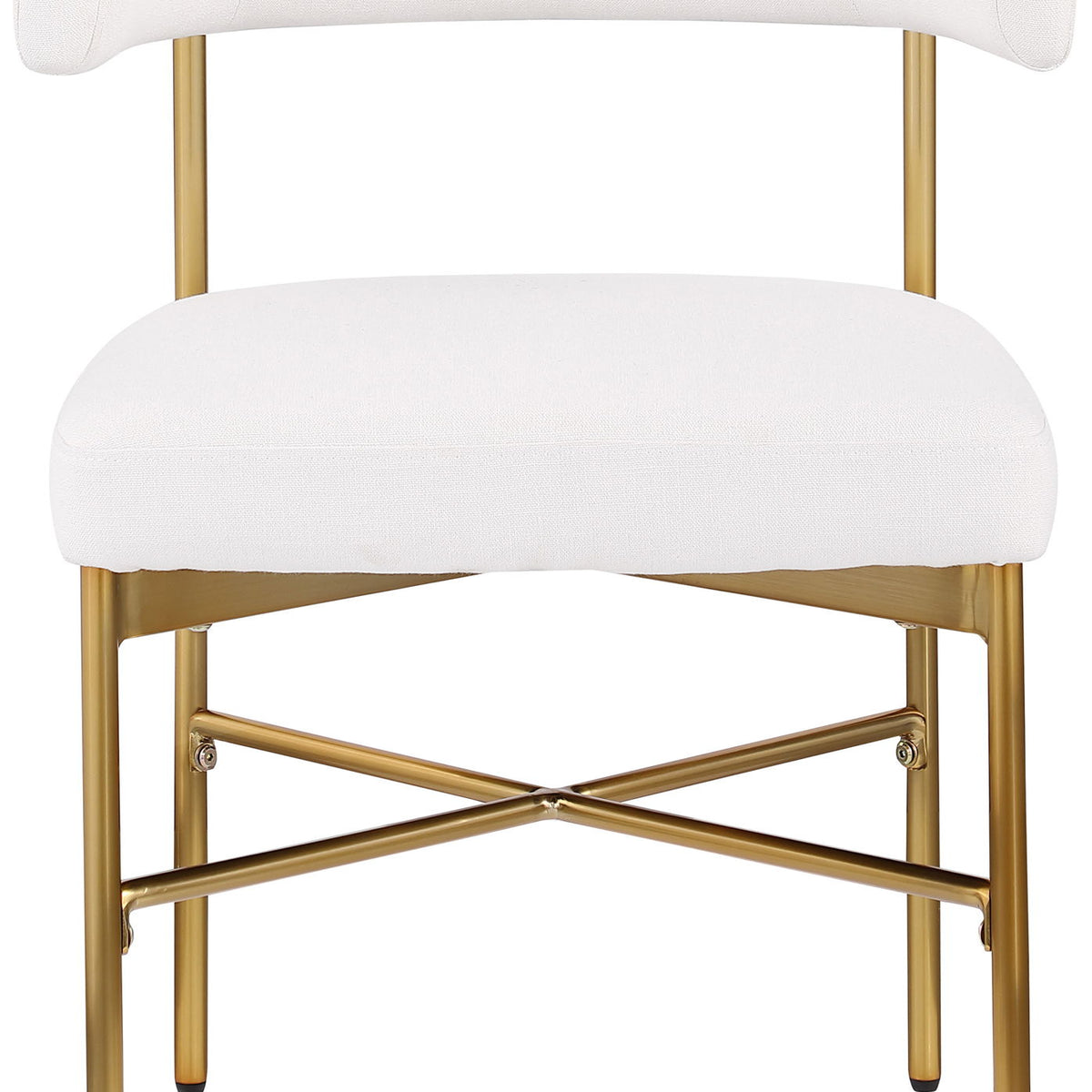 Rivage - Durable Dining Chair With Gold Frame (Set of 2)