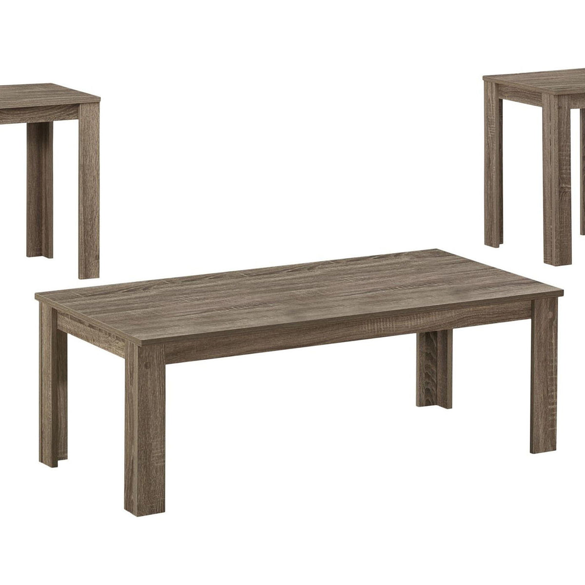 Table Set, Coffee, End, Side, Accent For Living Room Transitional (Set of 3)