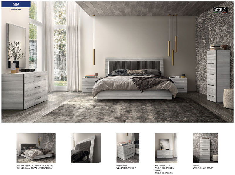 Mia - Upholstered Bed