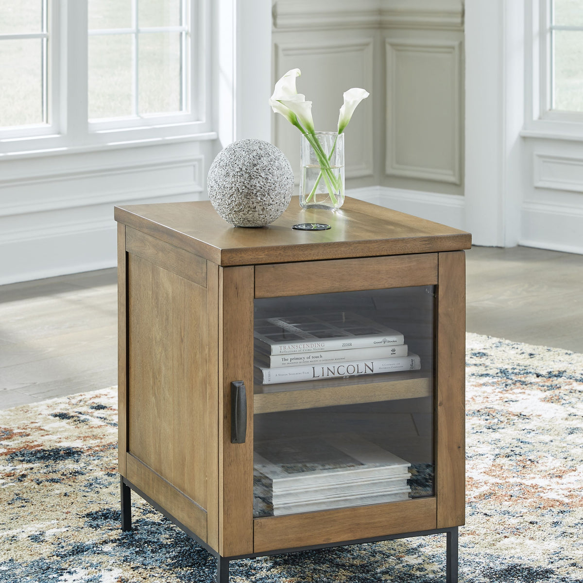 Torlanta - Chair Side End Table - Brown