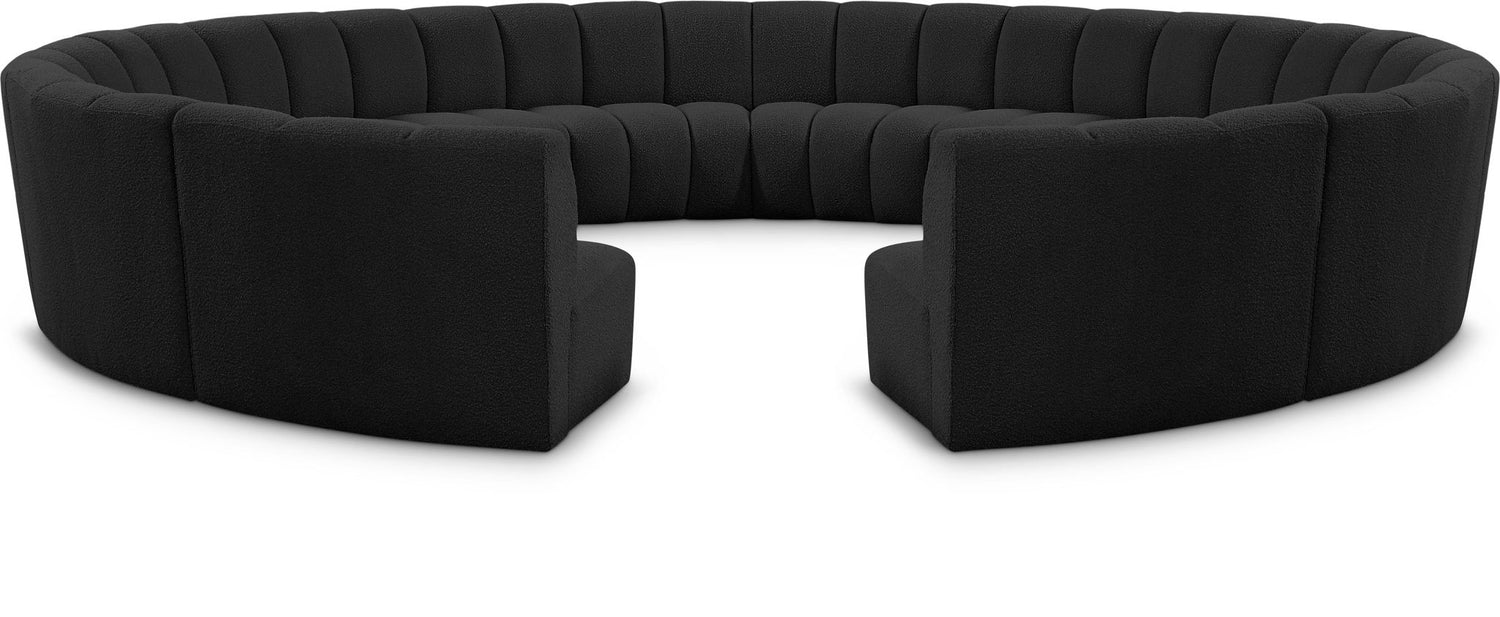 Infinity - 12 Piece Boucle Modular Sectional