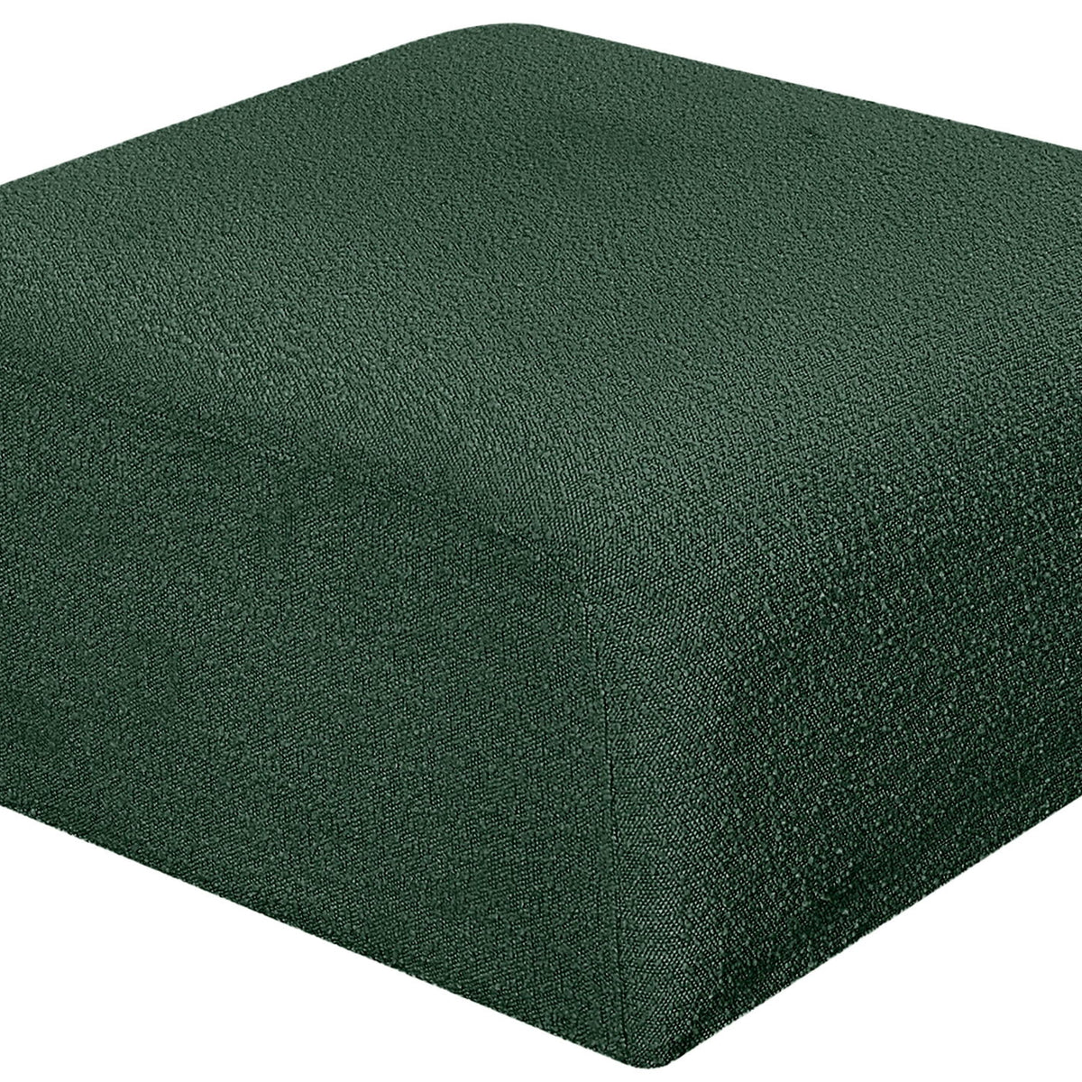 Arc - Boucle Fabric Ottoman