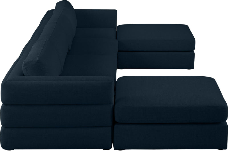 Beckham - 6 Piece Double Chaise Modular Sectional