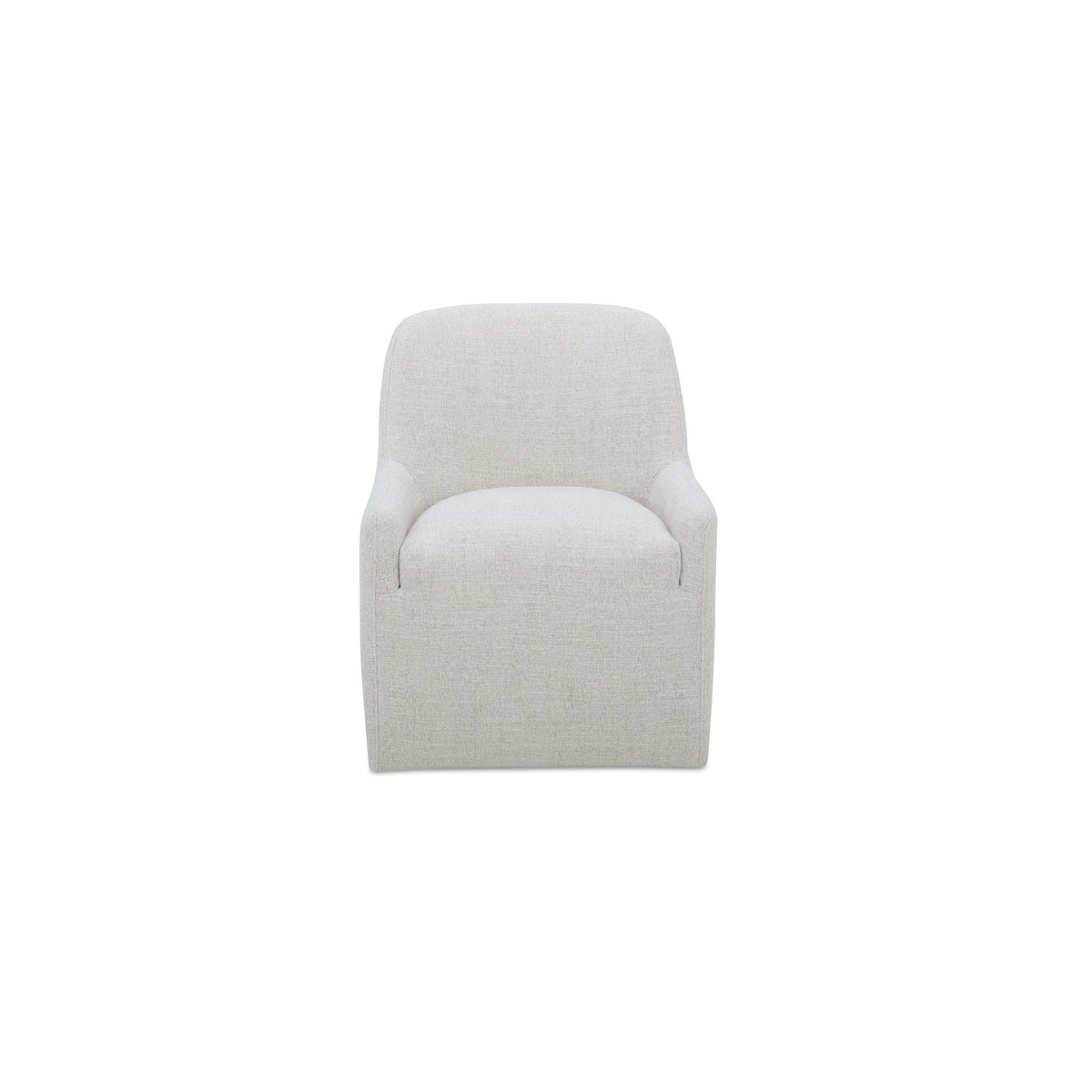 Maisie - Rolling Dining Chair - Flecked Oat