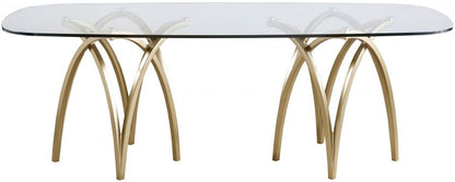 Madelyn - Dining Table - Gold