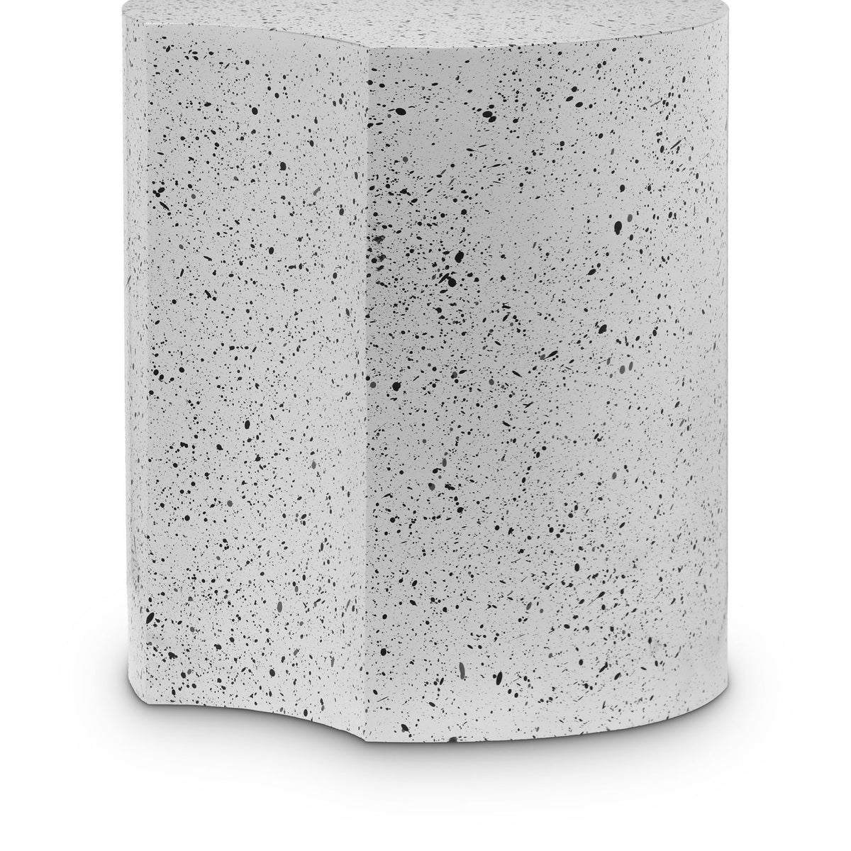 Dimple - End Table - Terazzo Finish