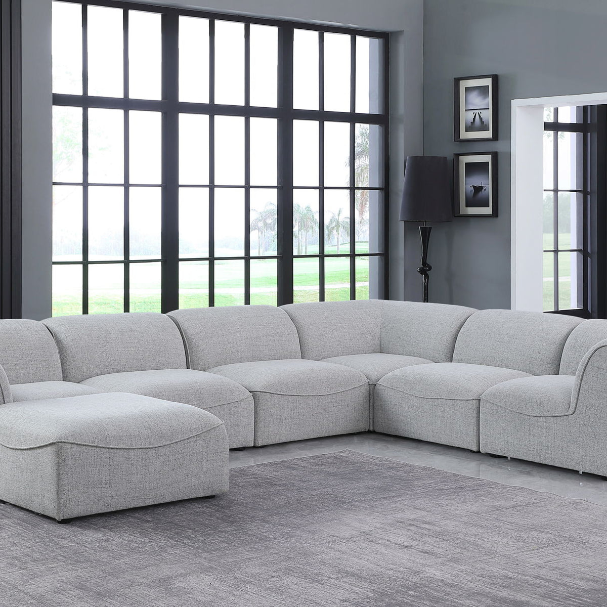 Miramar - 7 Piece Modular Sectional