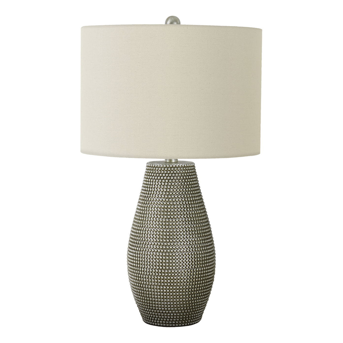 Lighting, Table Lamp, Resin, Contemporary - Gray