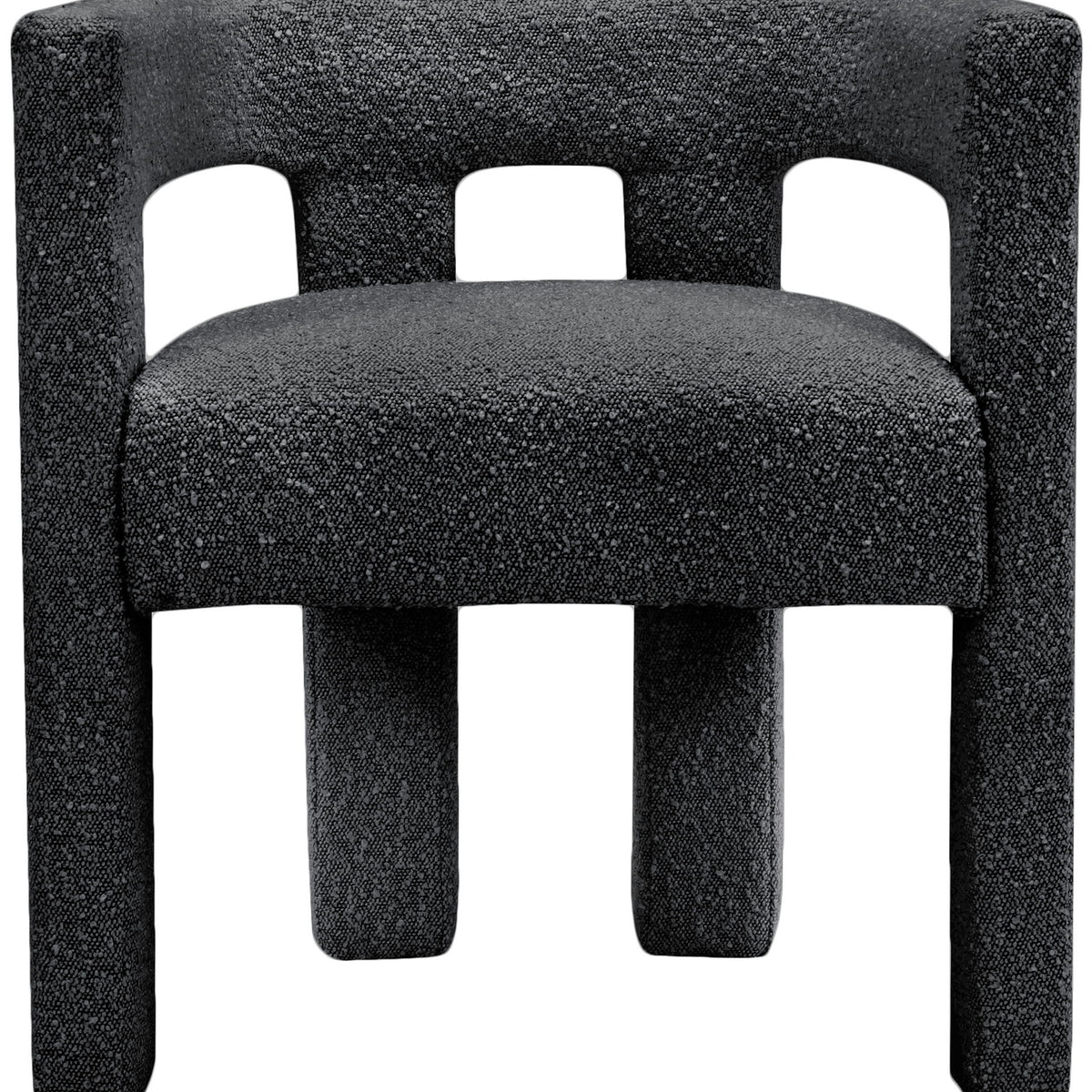 Athena - Boucle Fabric Dining Chair