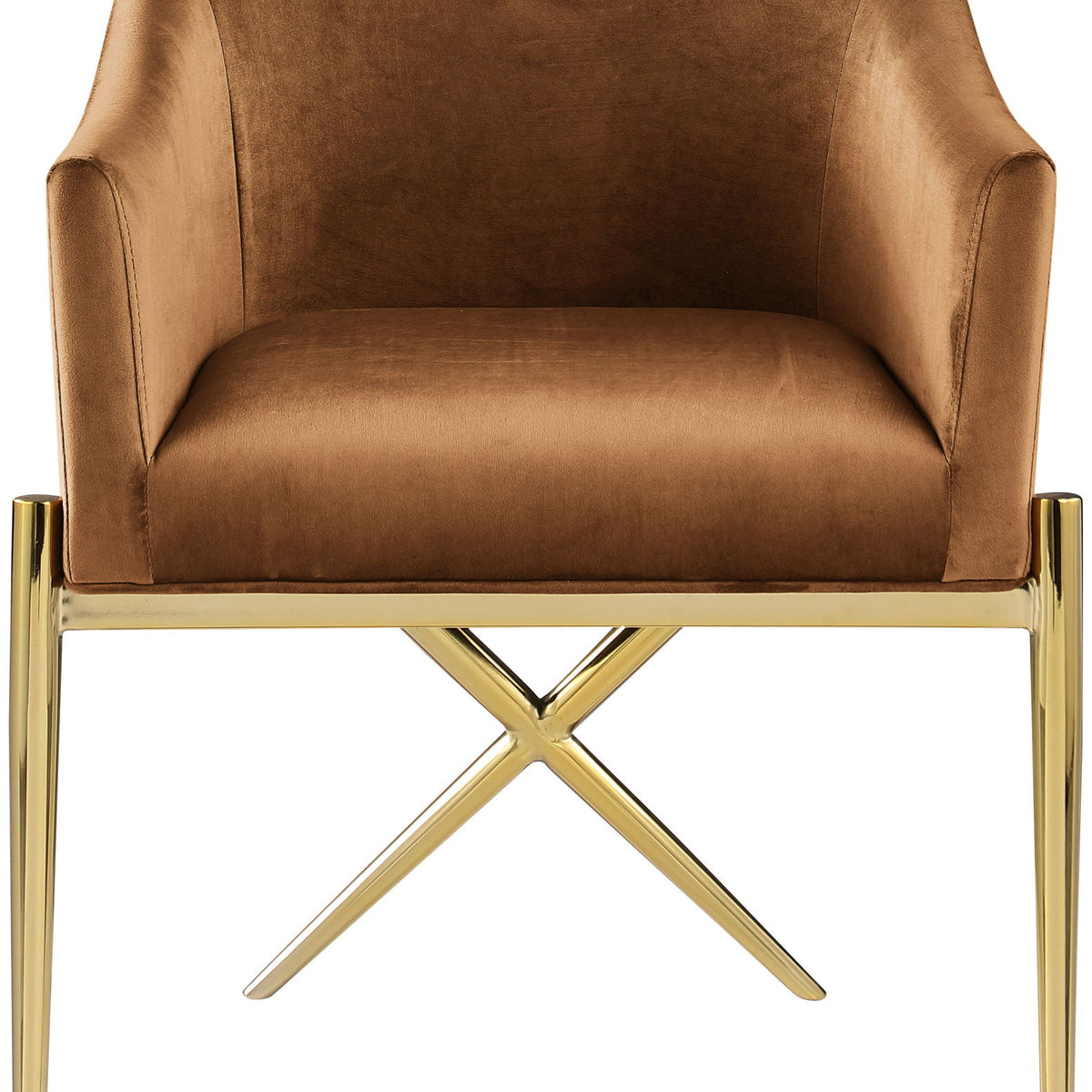 Xavier - Dining Chair with Gold Legs