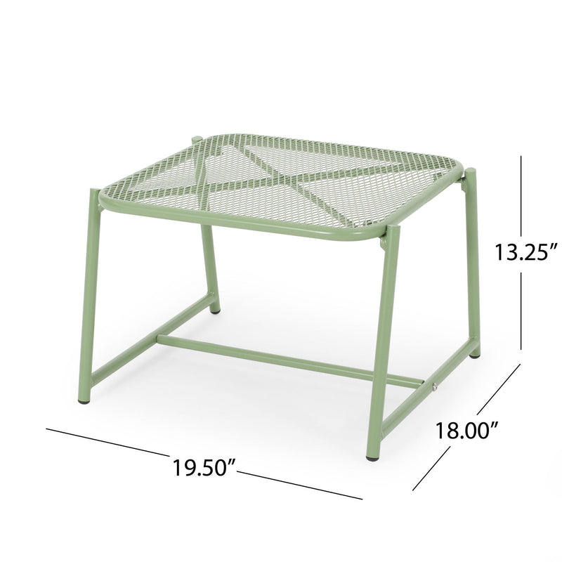 Kincaid - Modern Mesh Top Side Table