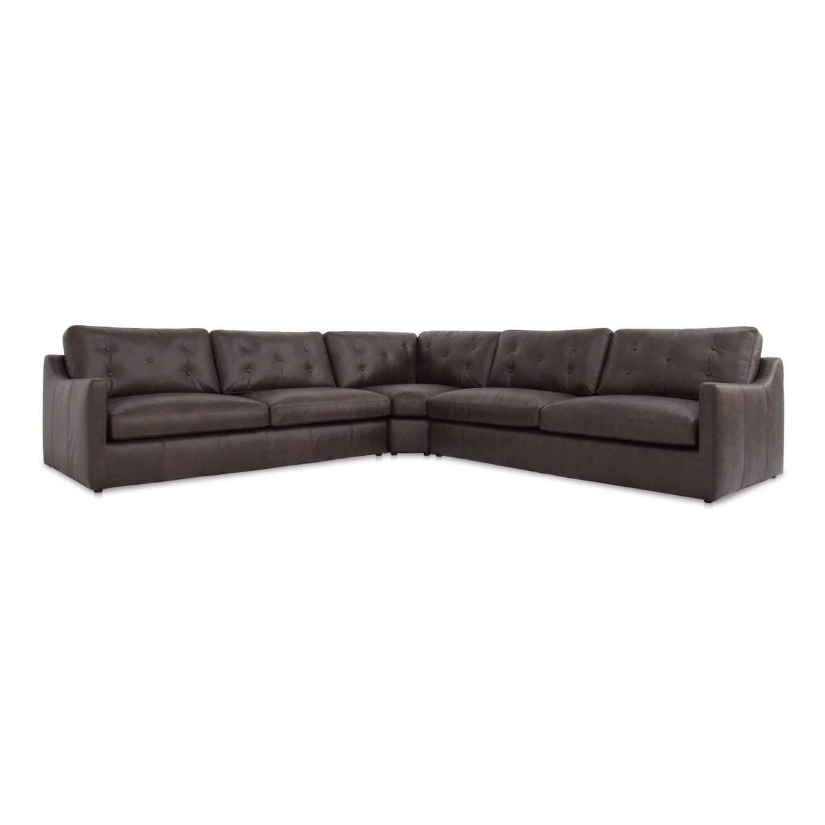 Thurlow - Corner Modular Sectional - Espresso Brown