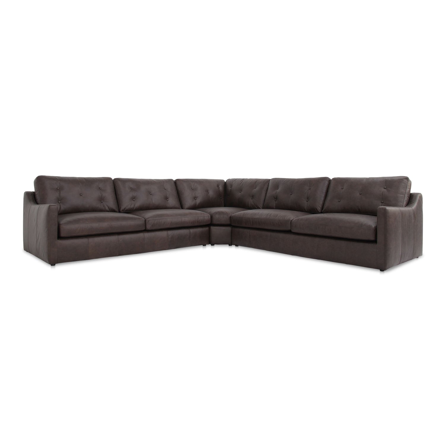 Thurlow - Corner Modular Sectional - Espresso Brown