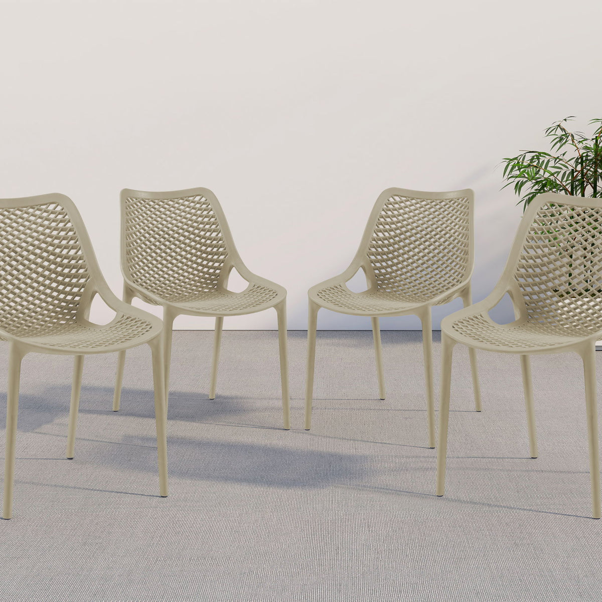 Mykonos - Outdoor Patio Dining Chair (Set of 2)