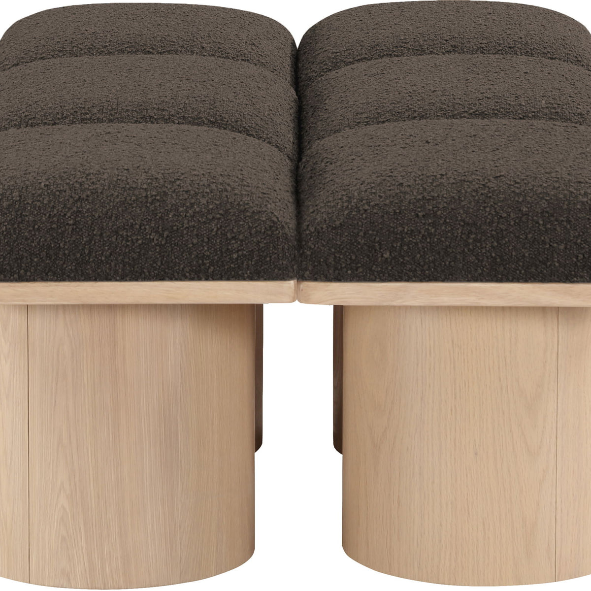 Pavilion - 6 Piece Modular Bench With Natural Base