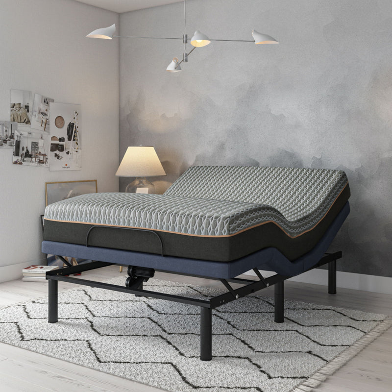 Copper Lux Hybrid - 14" Mattress With Copper Infused Contouring Memory Comfort Layer And Supportive Coil System