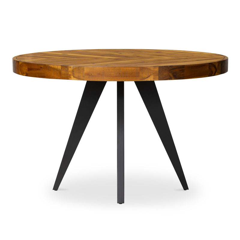 Parq - Round Dining Table - Amber