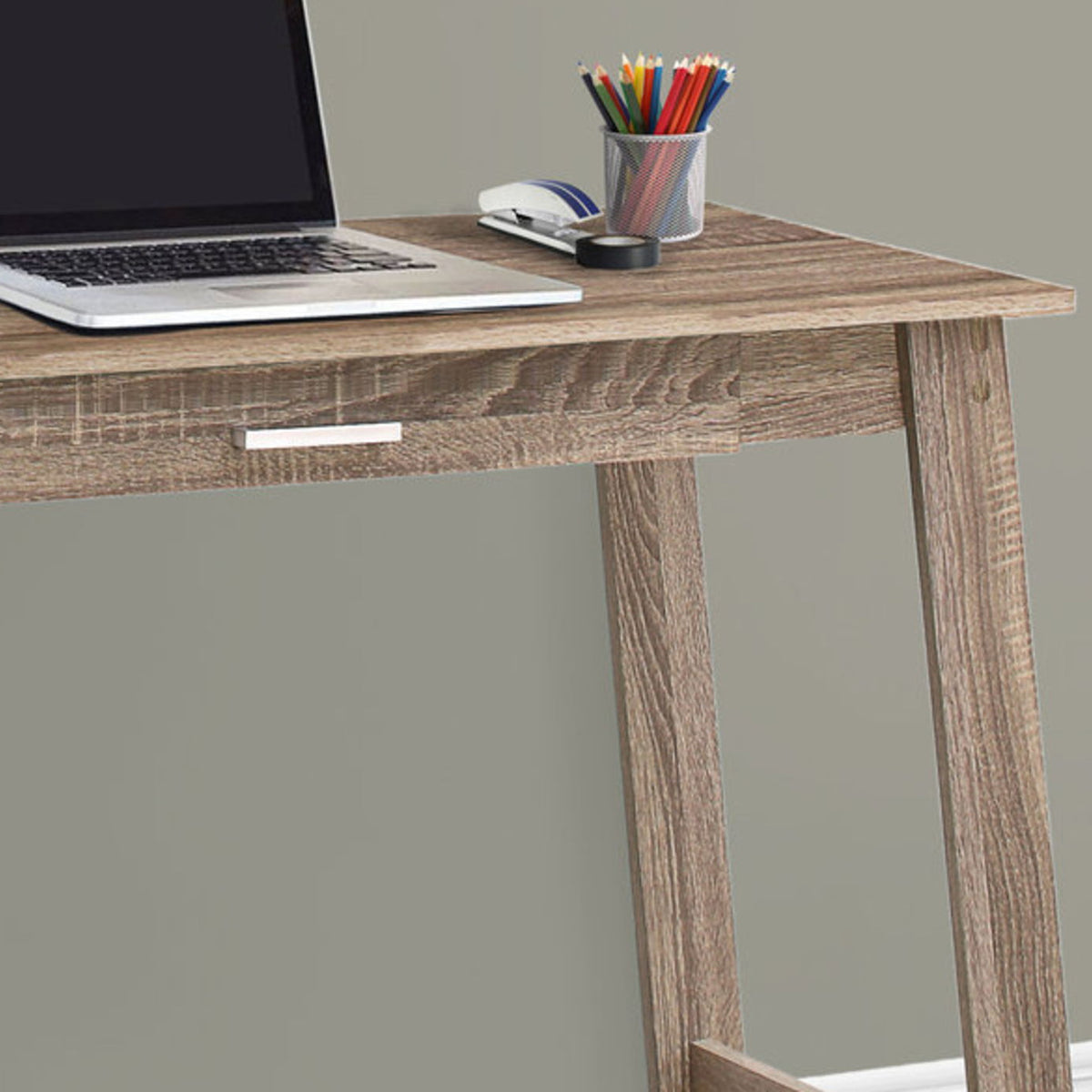 Stylish Design Computer Desk For Home Office Storage Drawers, Contemporary & Modern