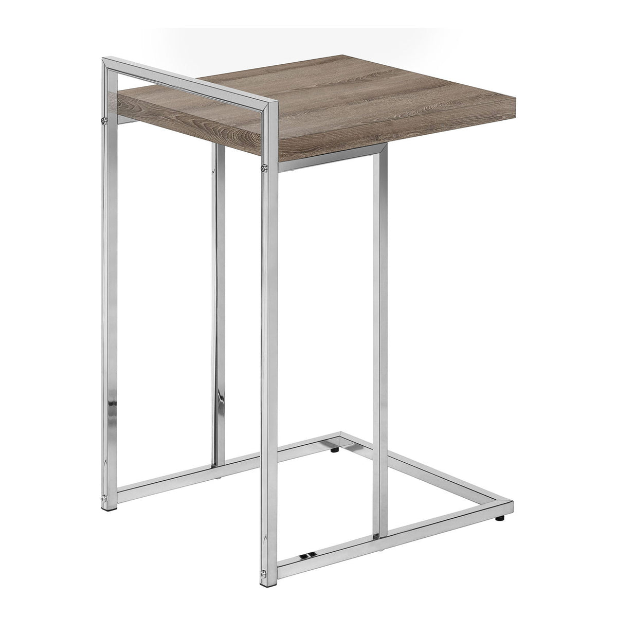 Accent Table, C - Shaped, Contemporary & Modern