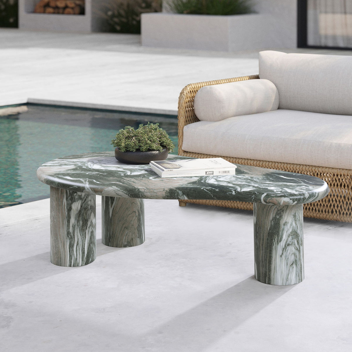 Sassari - Concrete Coffee Table