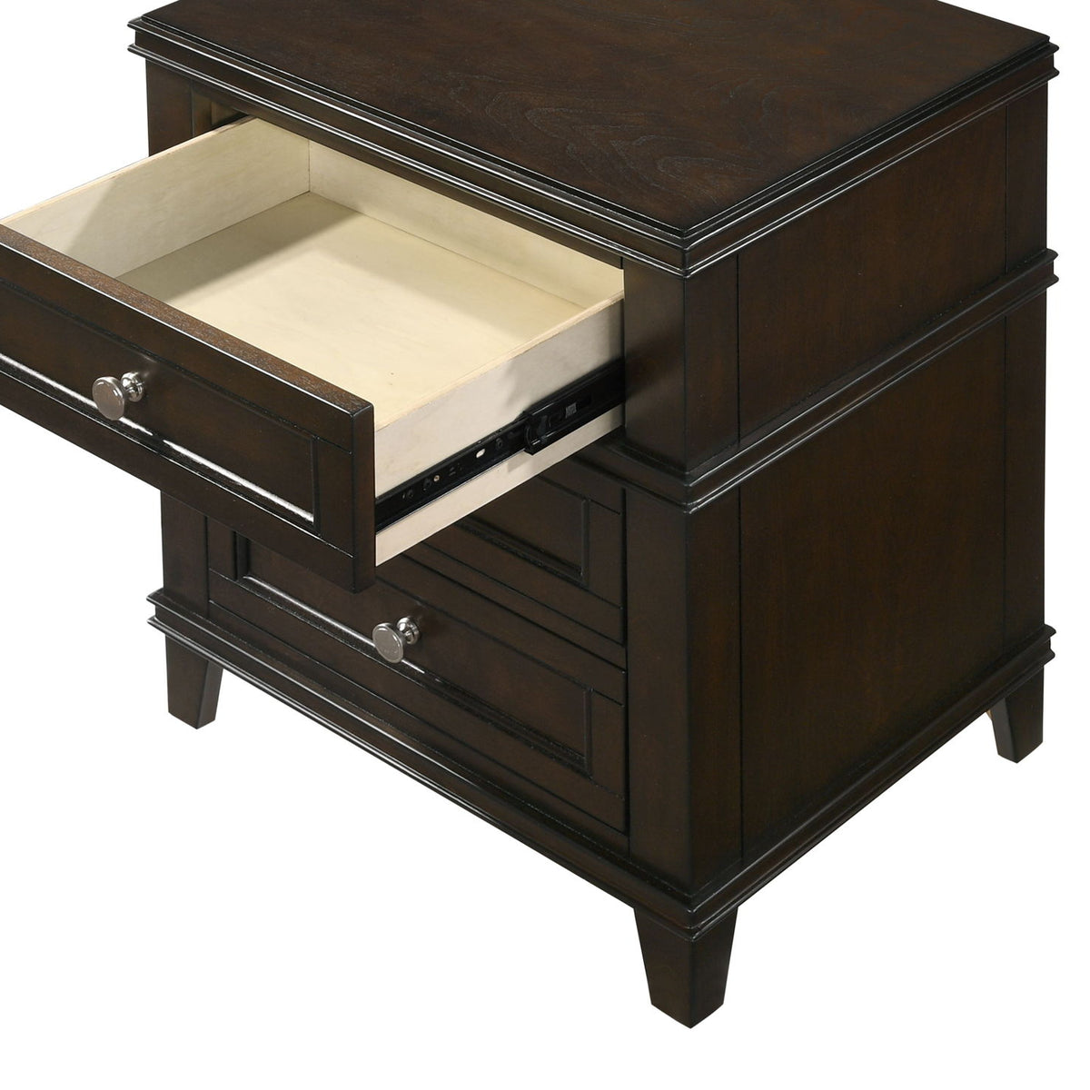 3 Drawer Nightstand With USB