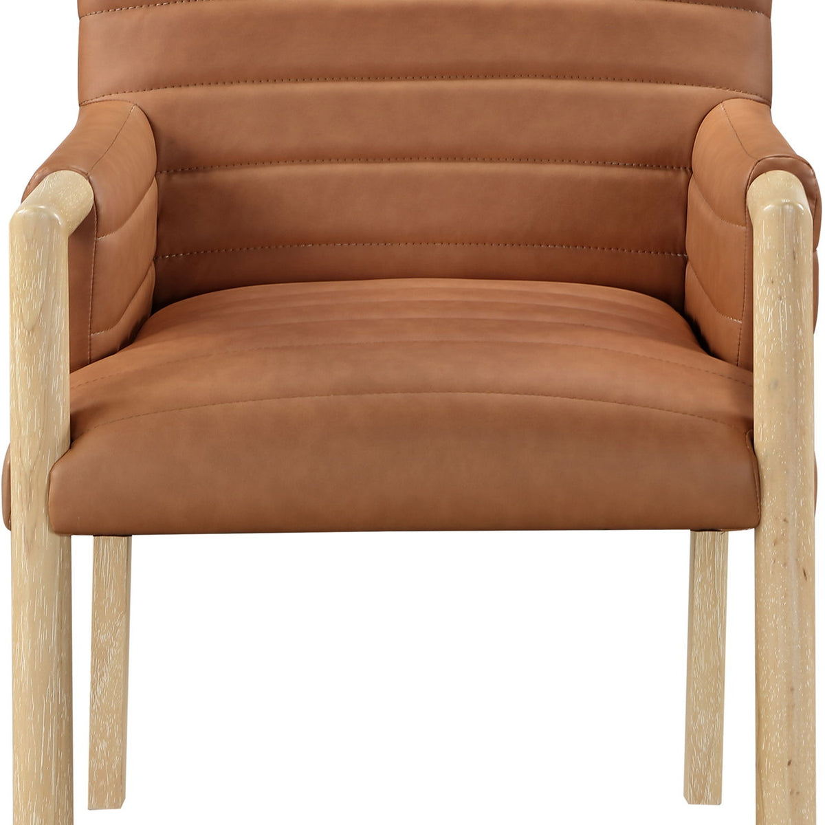 Aimee - Dining Arm Chair - Light Brown Legs