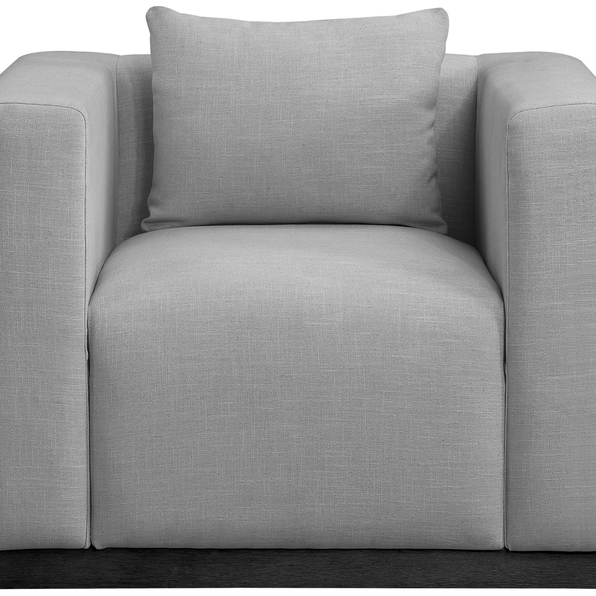 Alfie - Linen Textured Fabic Chair