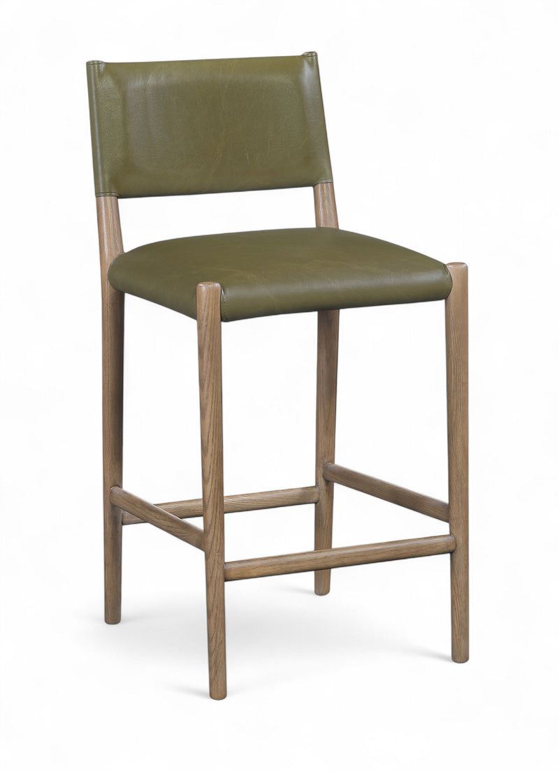 Andie - Upholstered Counter Stool - Brown Base