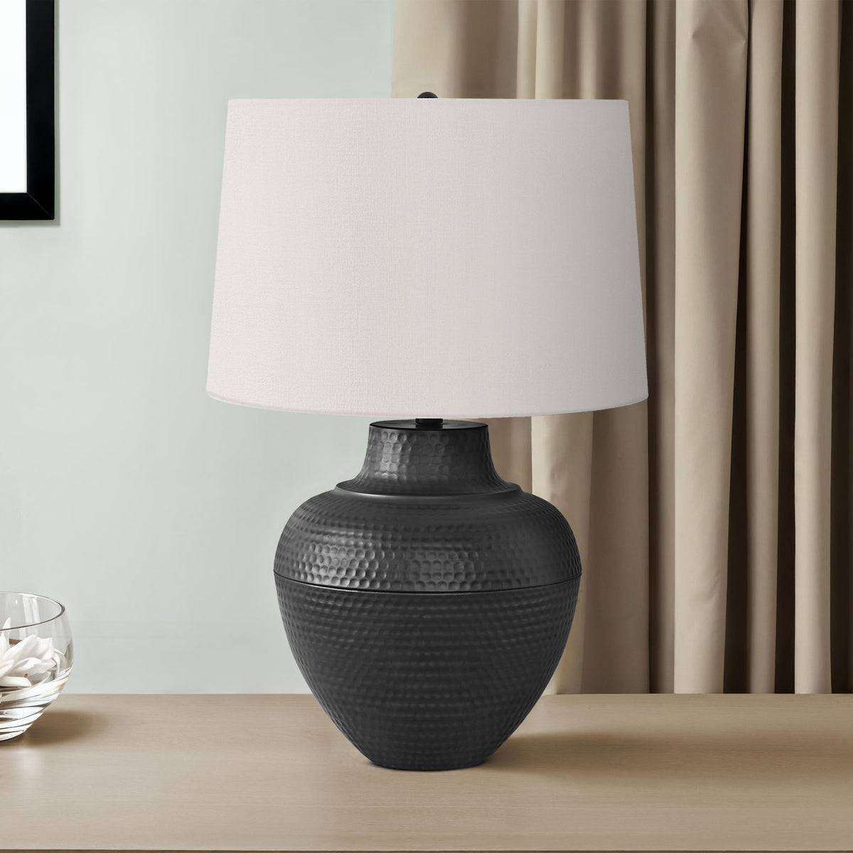 Lighting, Table Lamp, Transitional - Black