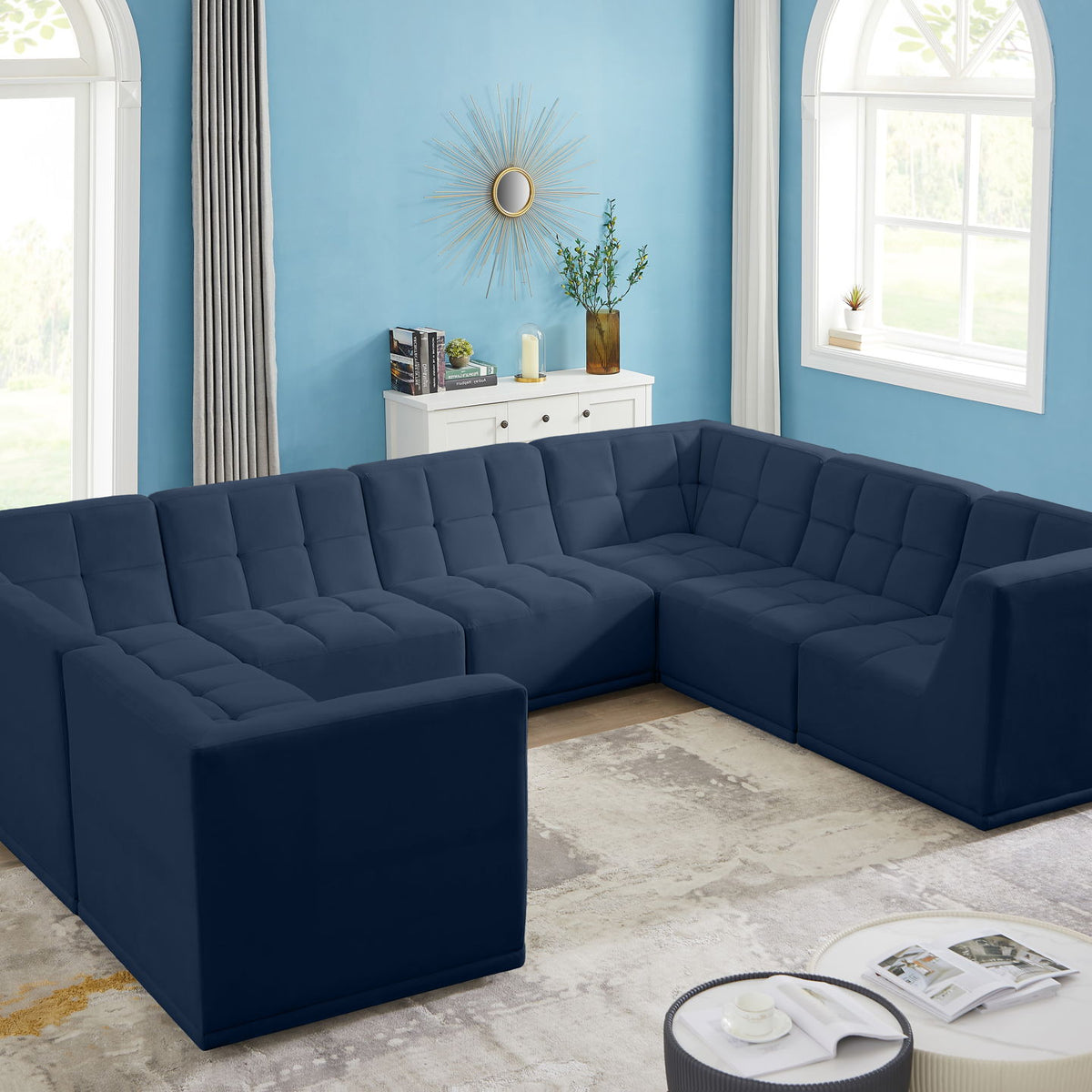 Relax - 8 Piece Modular Sectional