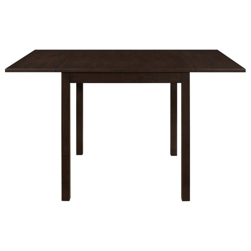 Kelso - 3 Piece Drop Leaf Dining Table Set - Cappuccino