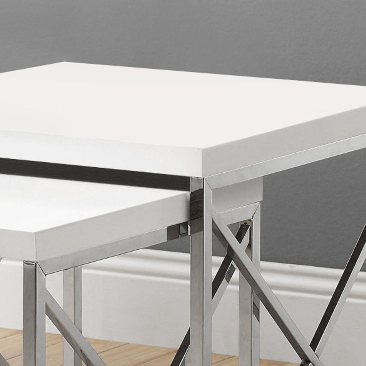 Nesting Table, Accent, Contemporary & Modern (Set of 2)