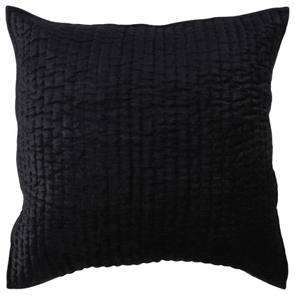 Bari - Velvet Sham - Onyx